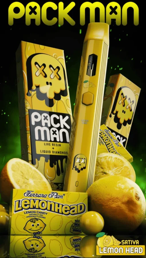 PACKMAN LEMON HEAD FLAVOR